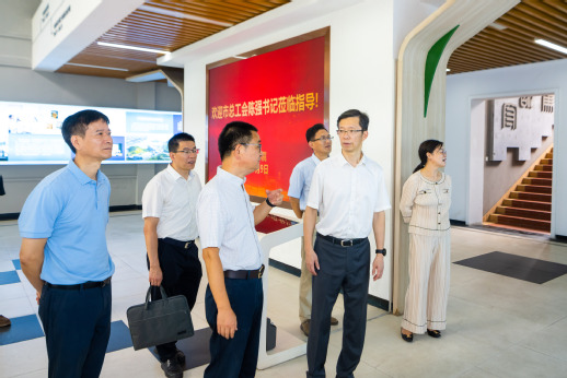 宁波市总工会党组书记陈强一行莅...